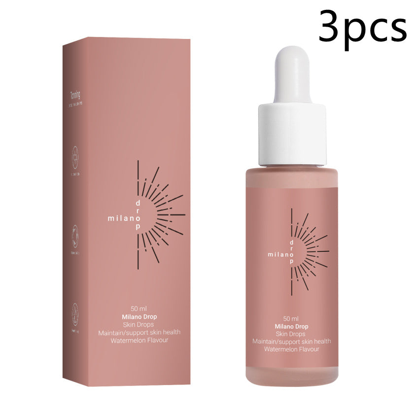 🌞 Tanning Face Serum – Fine Line Repair + Dark Bronzing Drops (50ml)