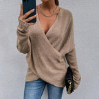 Criss Cross V-Neck Sweater