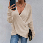Criss Cross V-Neck Sweater