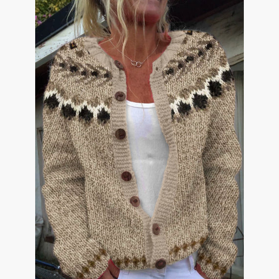 Button Down Cardigan Sweater