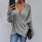 Criss Cross V-Neck Sweater